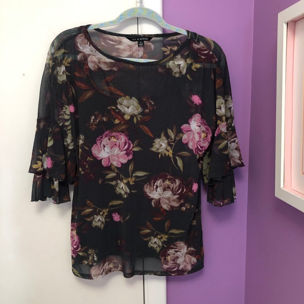 Zac & Rachel Floral Top